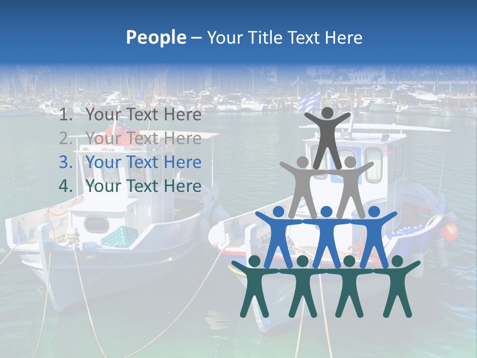 Lagoon Cruise Shore PowerPoint Template