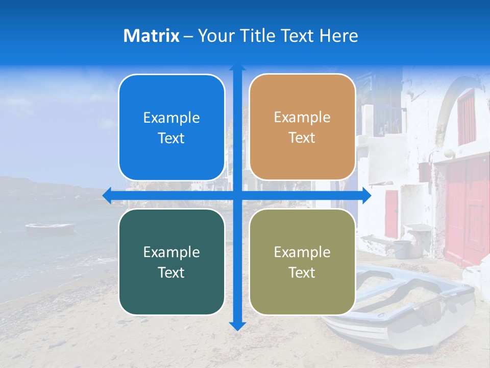 Relax Landscape Summertime PowerPoint Template