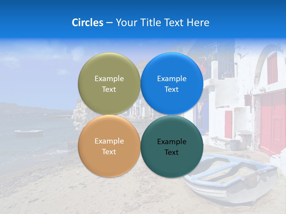 Relax Landscape Summertime PowerPoint Template