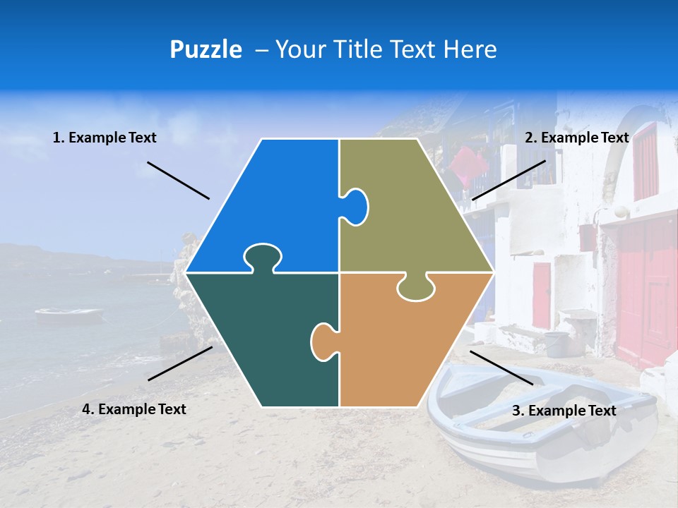 Relax Landscape Summertime PowerPoint Template