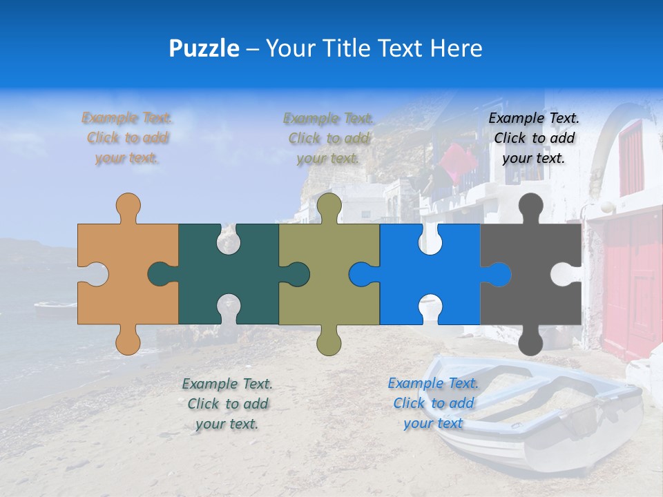 Relax Landscape Summertime PowerPoint Template