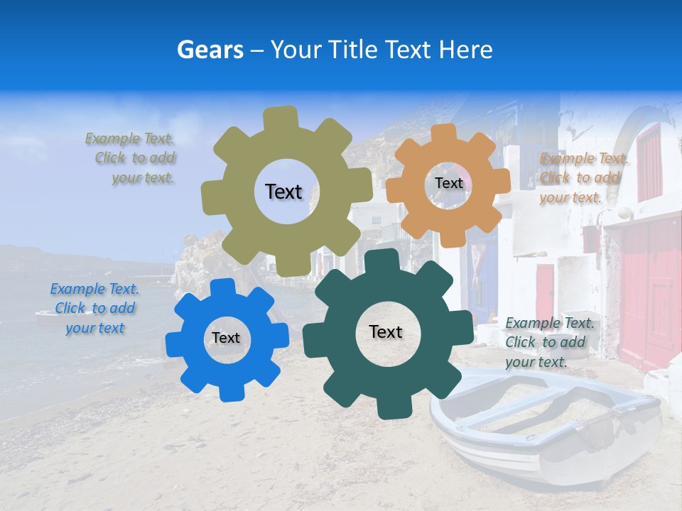 Relax Landscape Summertime PowerPoint Template