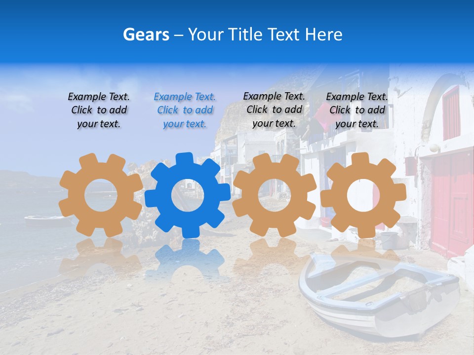 Relax Landscape Summertime PowerPoint Template