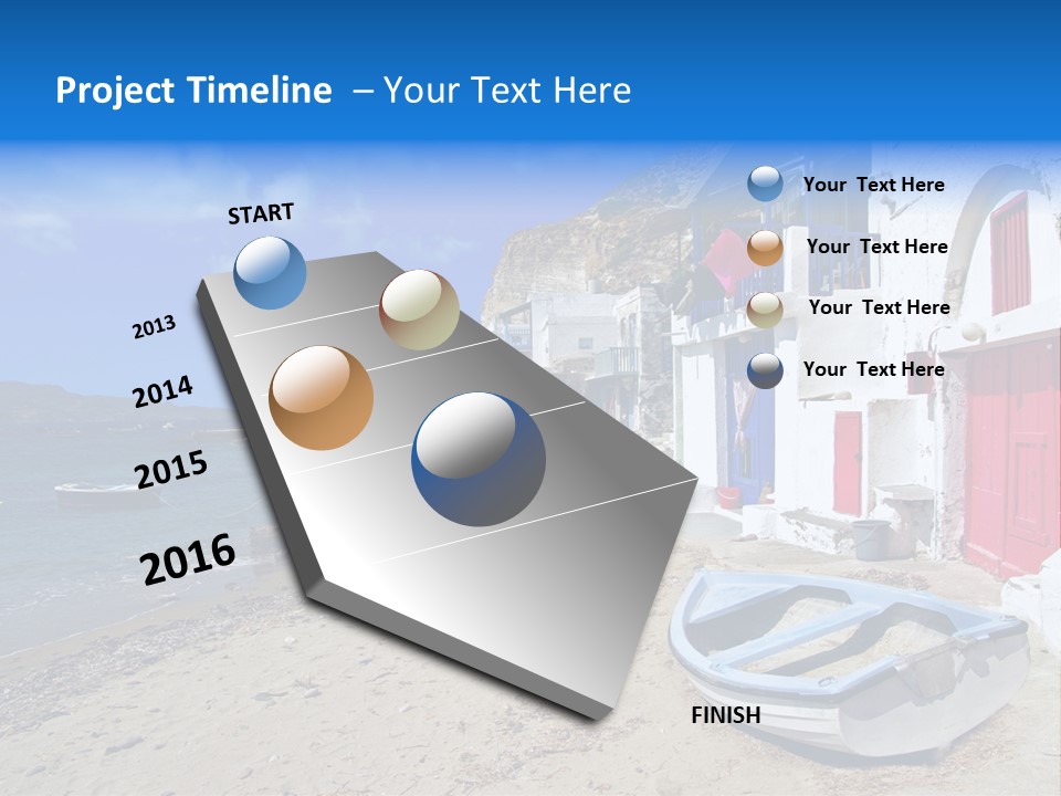 Relax Landscape Summertime PowerPoint Template