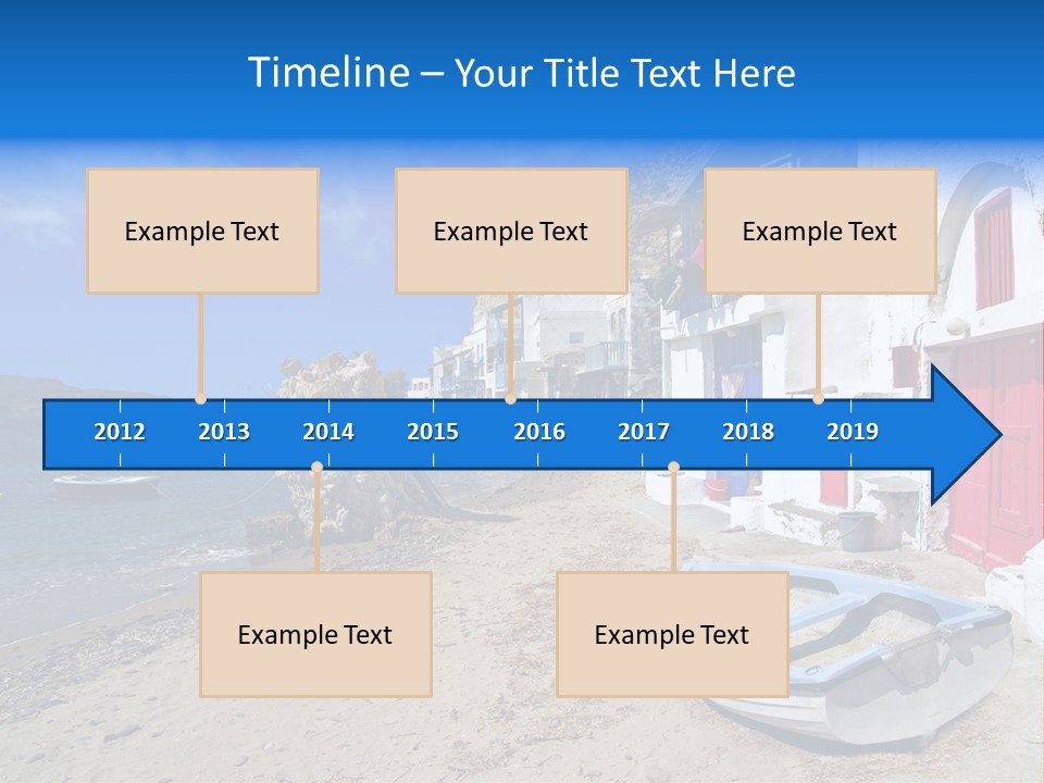 Relax Landscape Summertime PowerPoint Template
