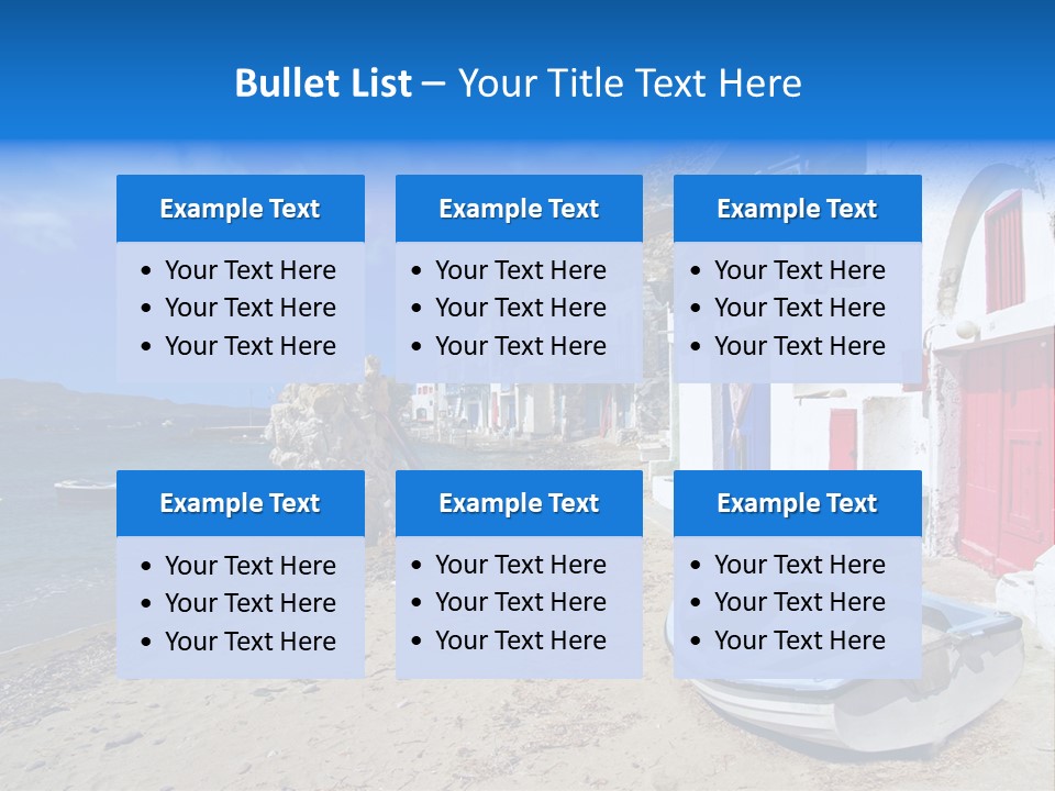 Relax Landscape Summertime PowerPoint Template