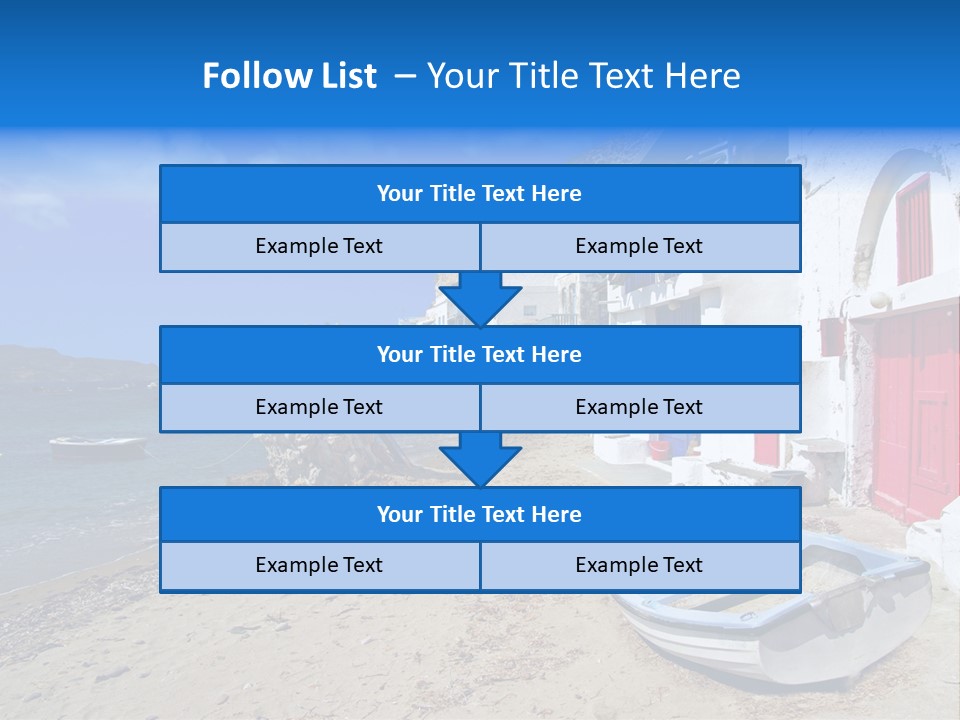 Relax Landscape Summertime PowerPoint Template