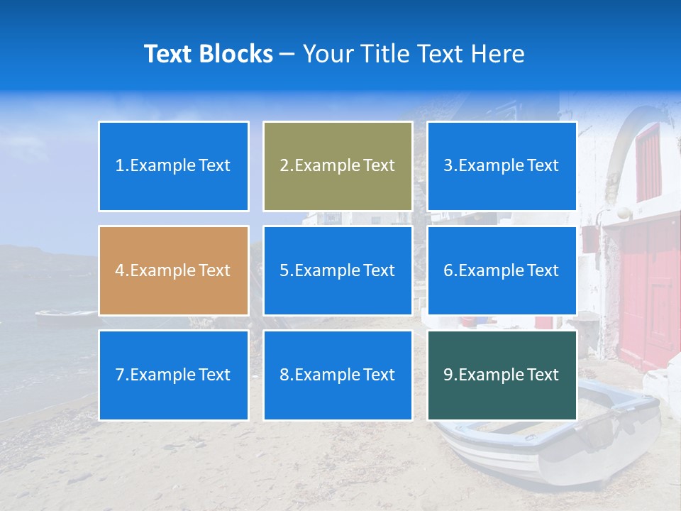 Relax Landscape Summertime PowerPoint Template