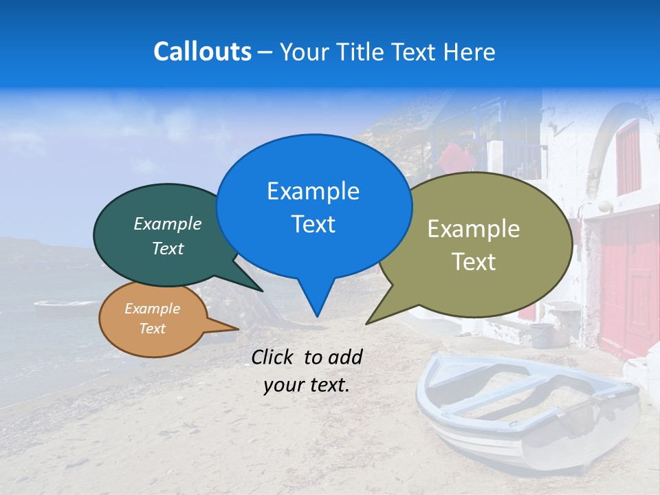 Relax Landscape Summertime PowerPoint Template