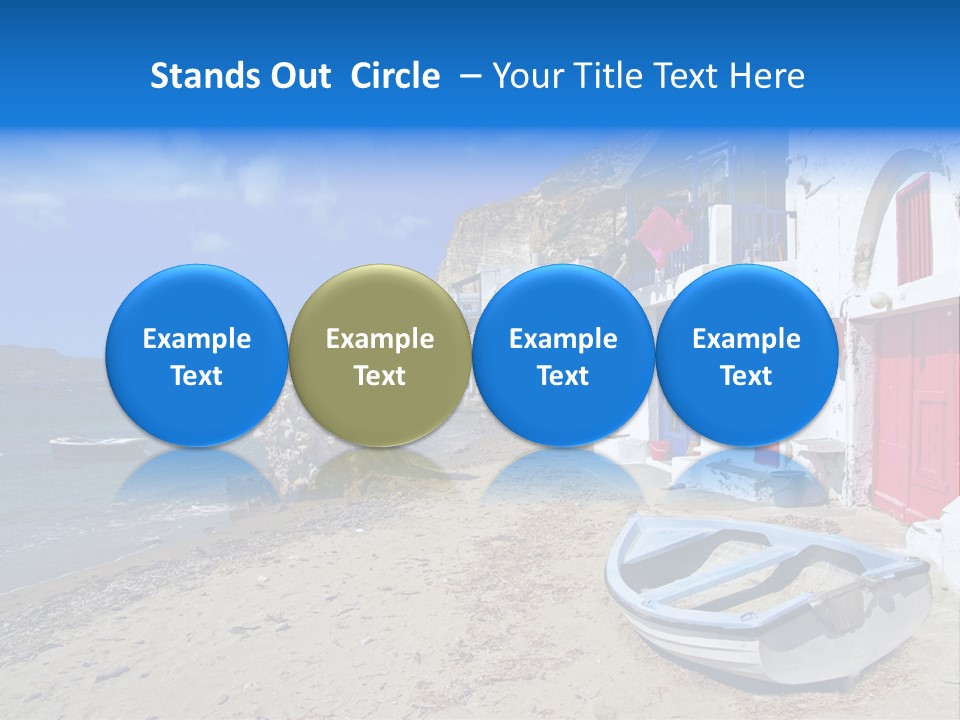 Relax Landscape Summertime PowerPoint Template