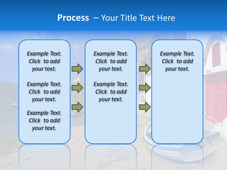 Relax Landscape Summertime PowerPoint Template