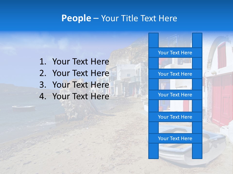 Relax Landscape Summertime PowerPoint Template