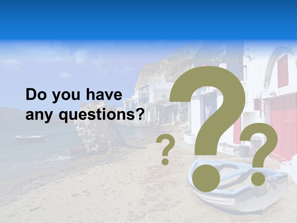 Relax Landscape Summertime PowerPoint Template