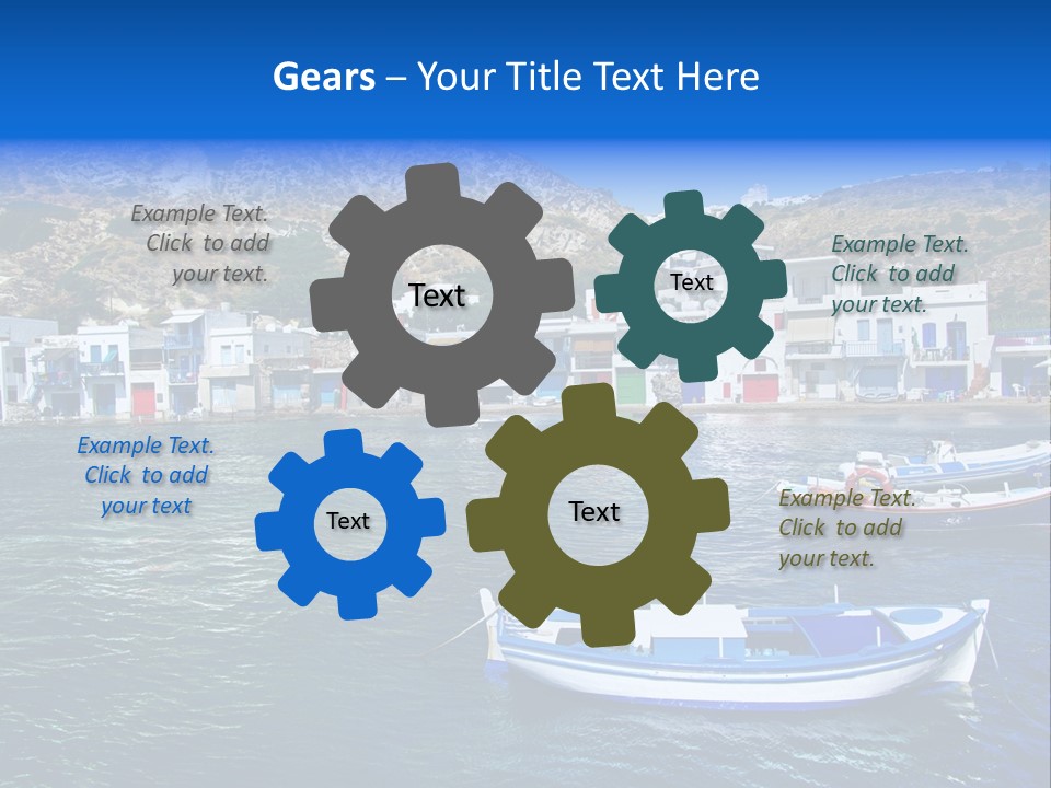 Rocky Panorama Scenic PowerPoint Template