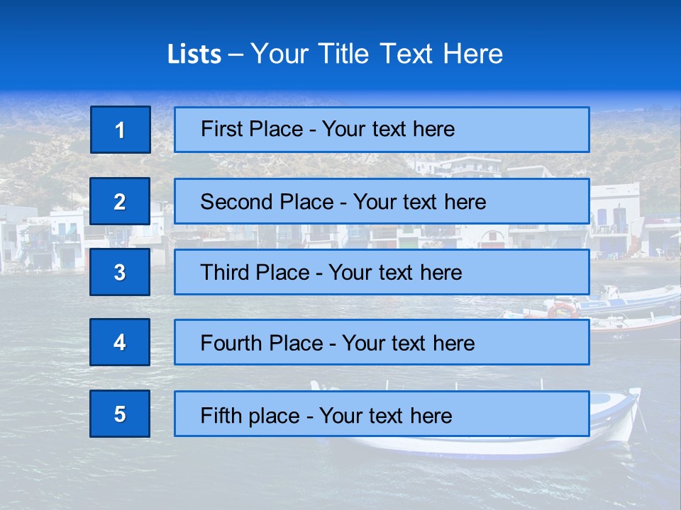 Rocky Panorama Scenic PowerPoint Template