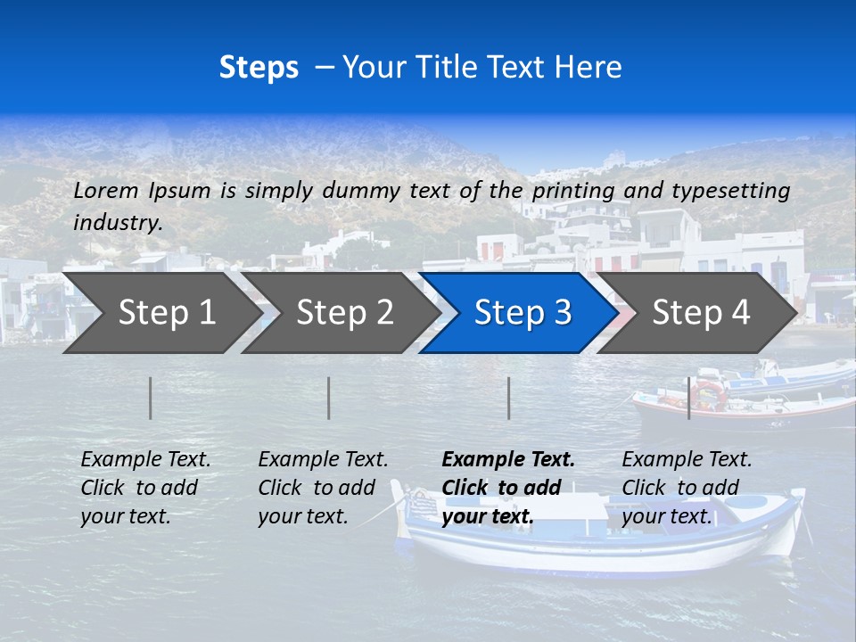 Rocky Panorama Scenic PowerPoint Template
