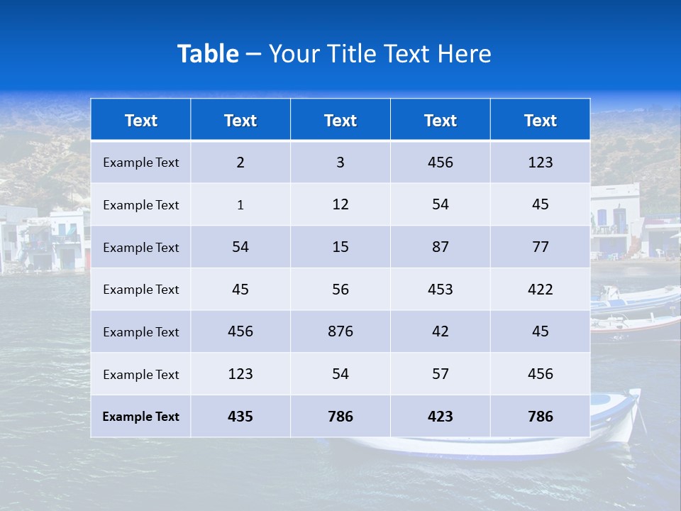 Rocky Panorama Scenic PowerPoint Template