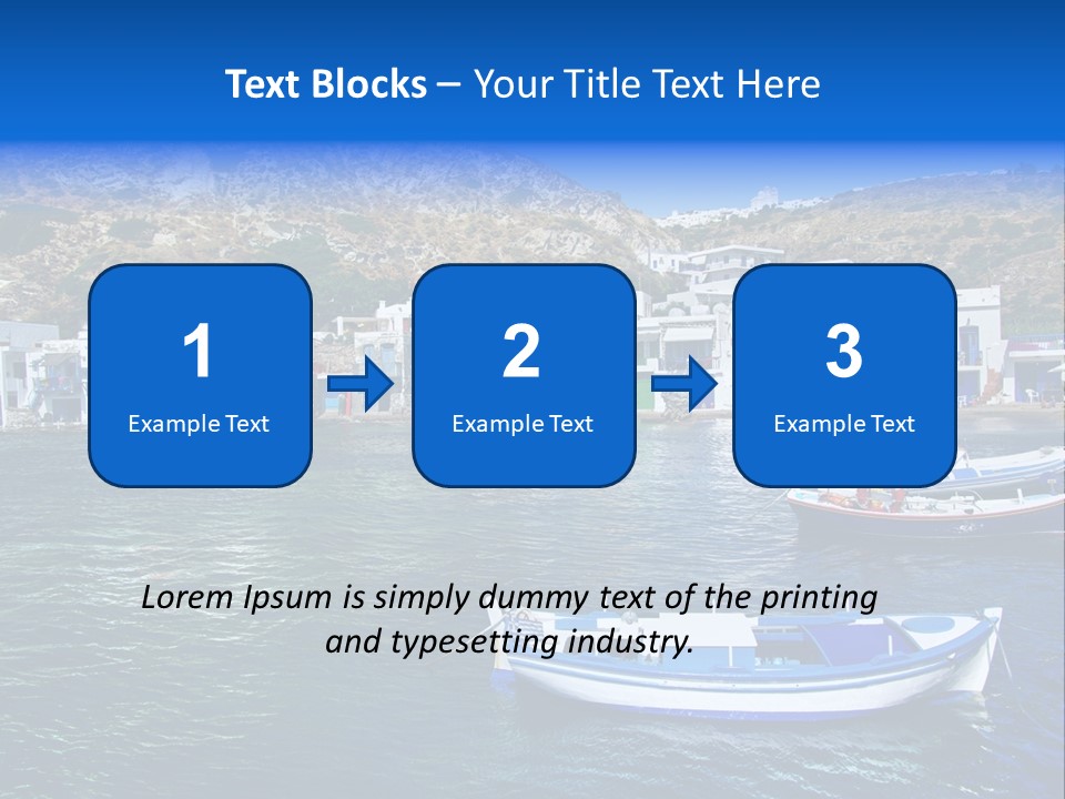 Rocky Panorama Scenic PowerPoint Template