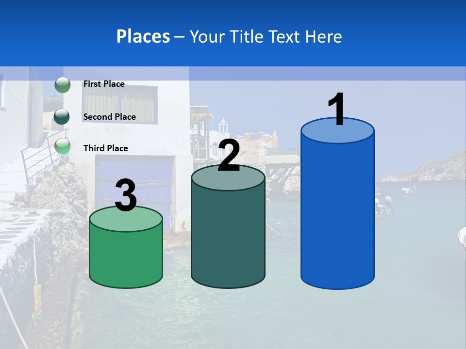 Unique Sea Swim PowerPoint Template