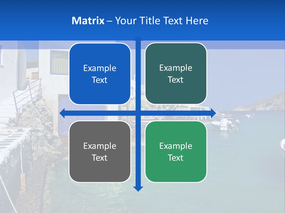 Unique Sea Swim PowerPoint Template