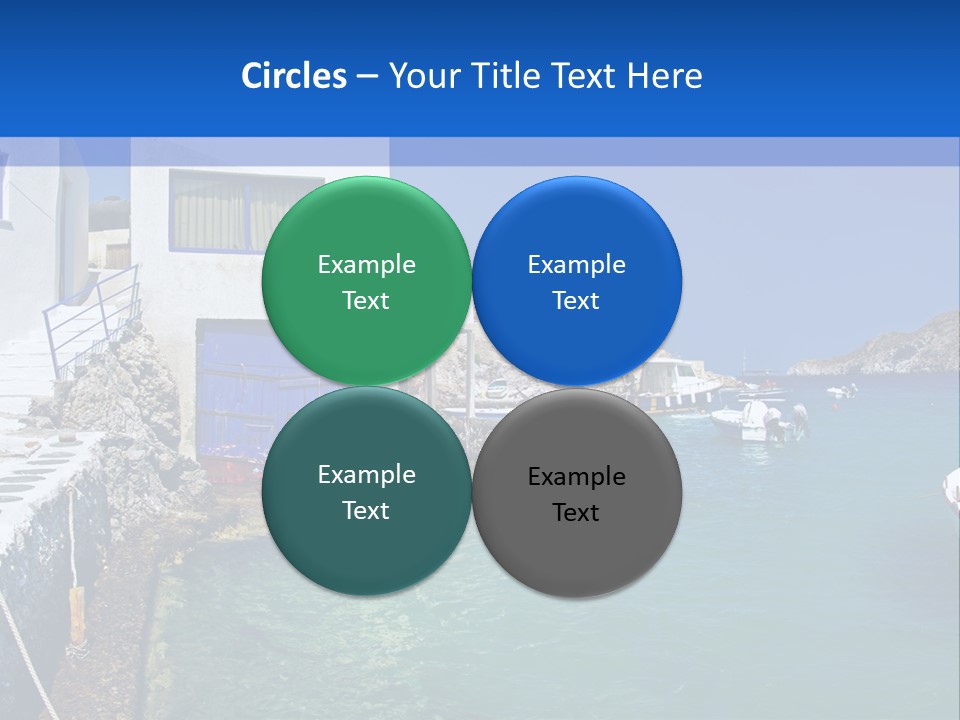 Unique Sea Swim PowerPoint Template