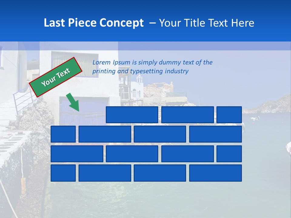 Unique Sea Swim PowerPoint Template