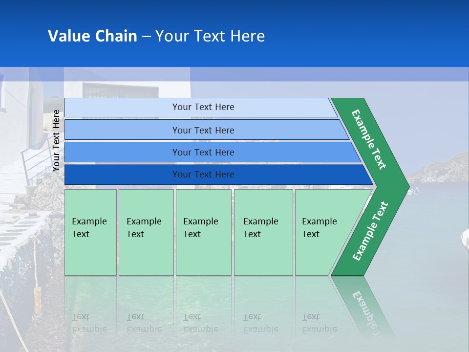 Unique Sea Swim PowerPoint Template