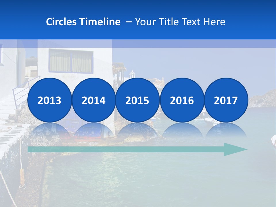 Unique Sea Swim PowerPoint Template