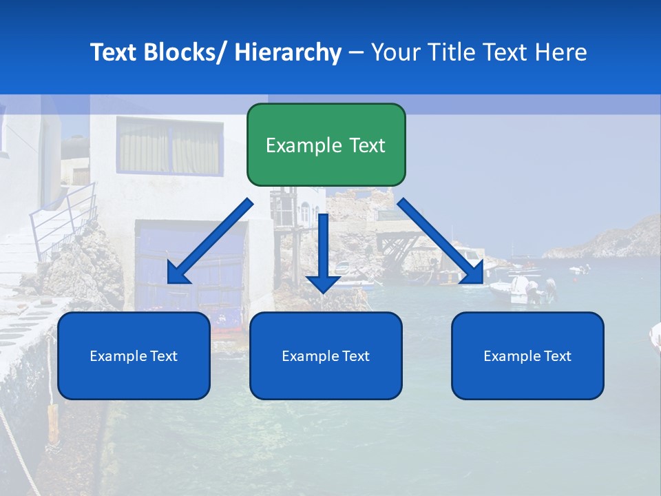 Unique Sea Swim PowerPoint Template