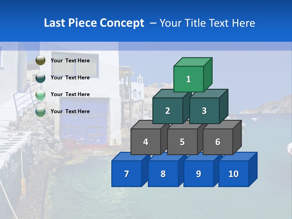 Unique Sea Swim PowerPoint Template