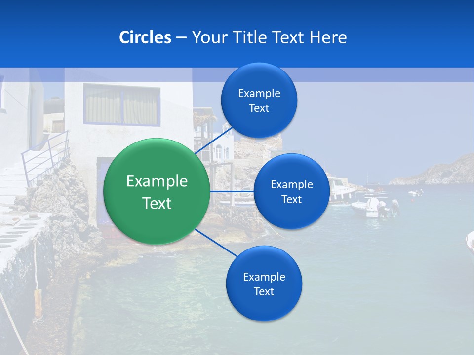 Unique Sea Swim PowerPoint Template