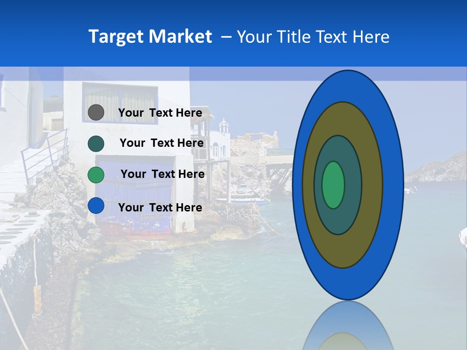 Unique Sea Swim PowerPoint Template