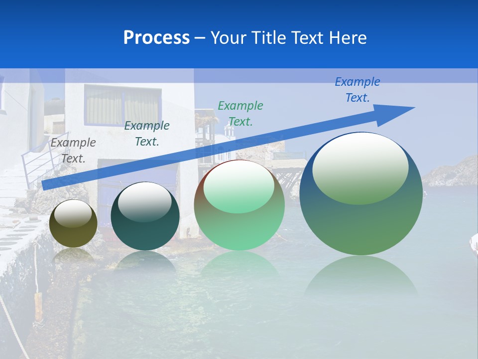Unique Sea Swim PowerPoint Template
