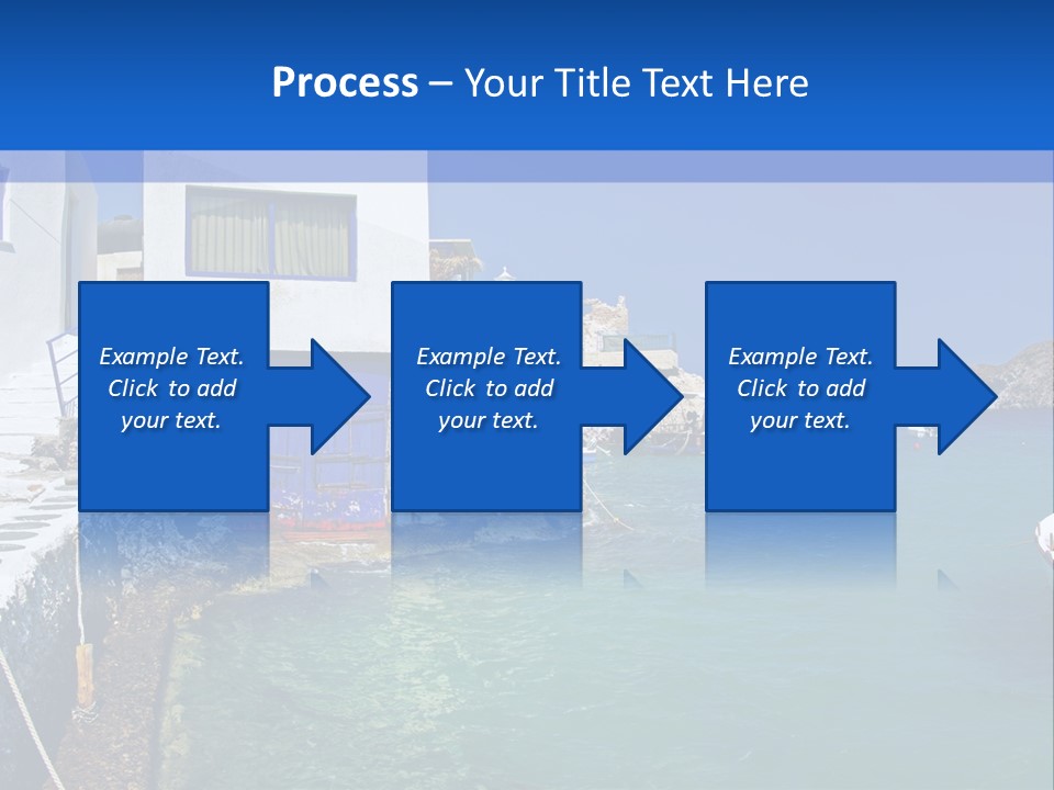 Unique Sea Swim PowerPoint Template