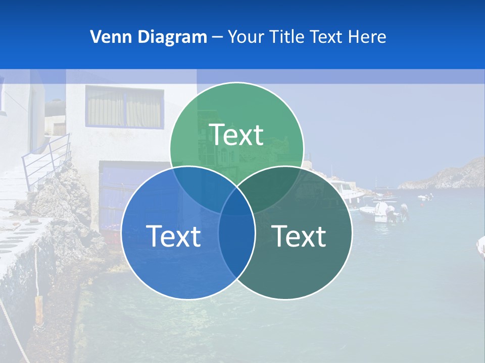 Unique Sea Swim PowerPoint Template