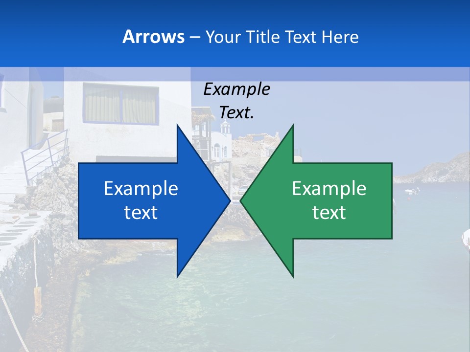 Unique Sea Swim PowerPoint Template
