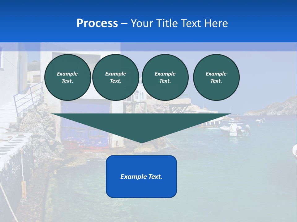 Unique Sea Swim PowerPoint Template