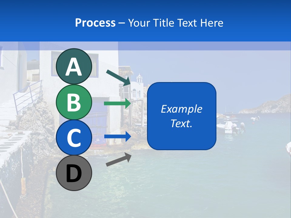 Unique Sea Swim PowerPoint Template