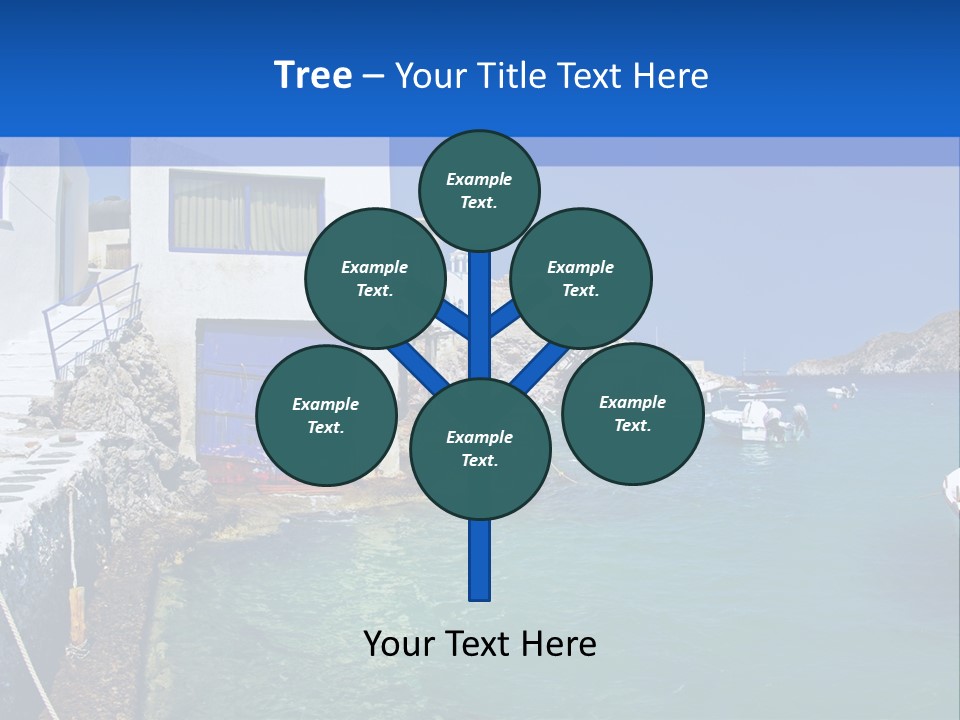 Unique Sea Swim PowerPoint Template