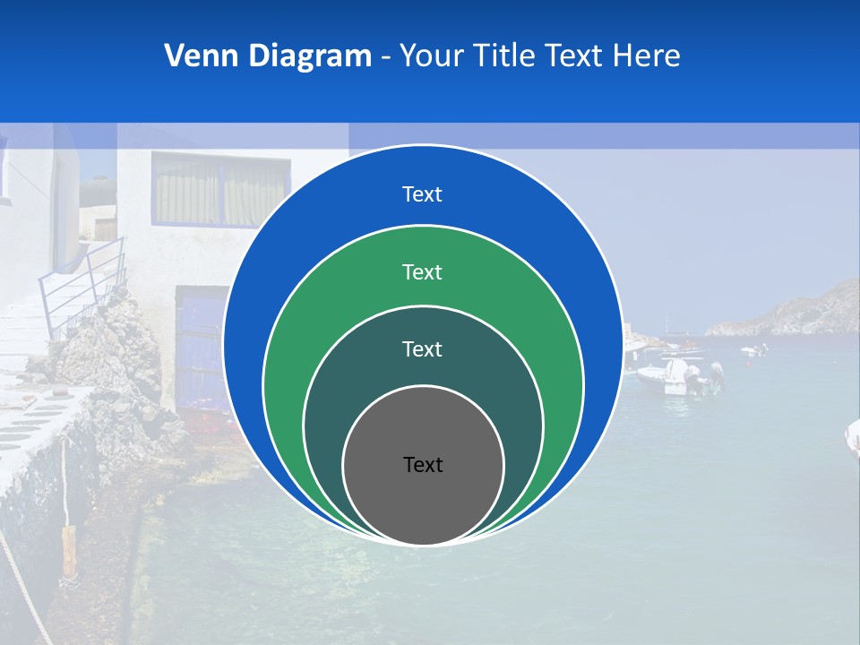 Unique Sea Swim PowerPoint Template