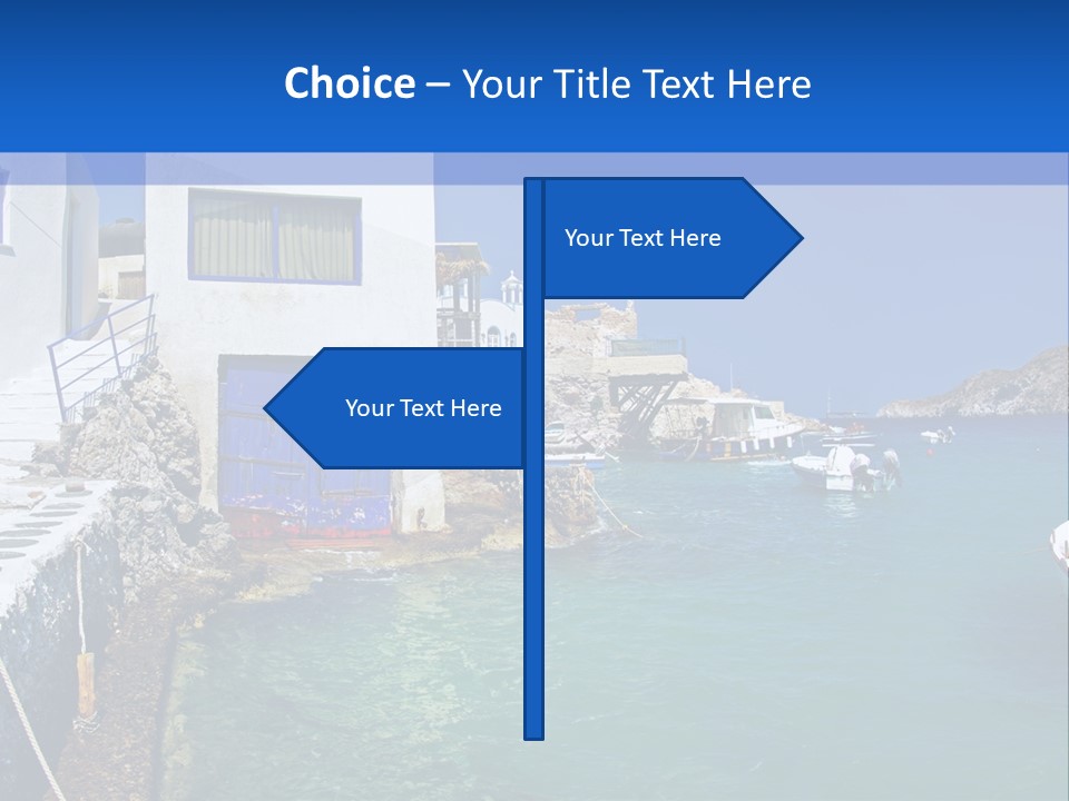 Unique Sea Swim PowerPoint Template