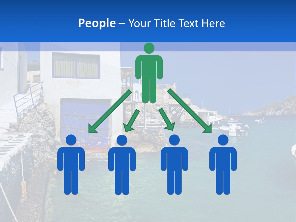 Unique Sea Swim PowerPoint Template