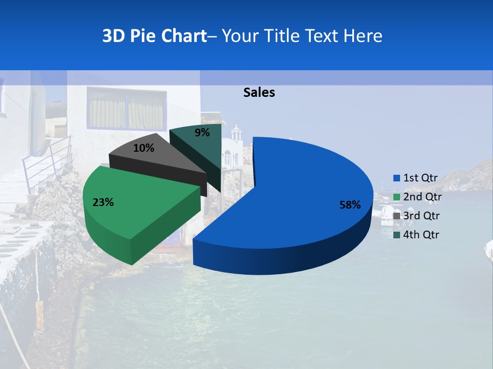 Unique Sea Swim PowerPoint Template