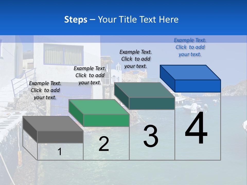 Unique Sea Swim PowerPoint Template