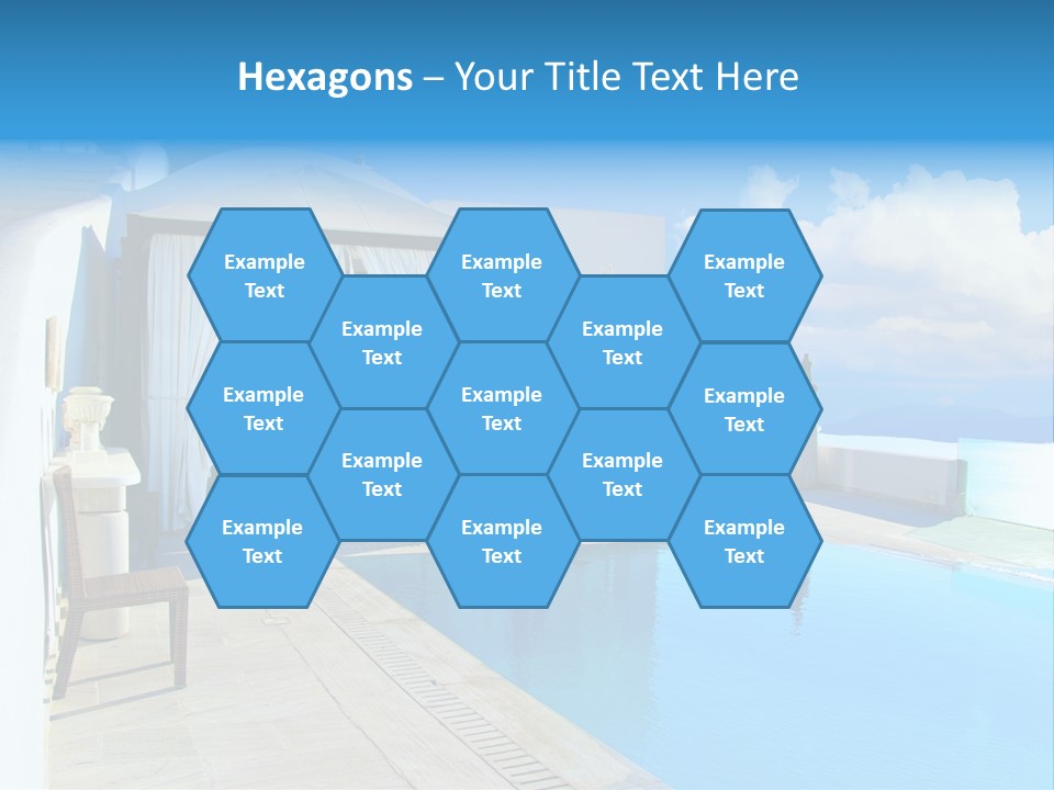 Atlantis Santorini Oia PowerPoint Template