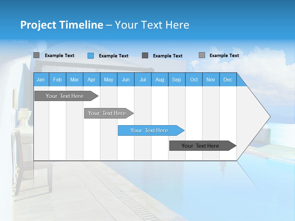 Atlantis Santorini Oia PowerPoint Template