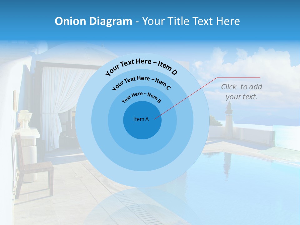 Atlantis Santorini Oia PowerPoint Template