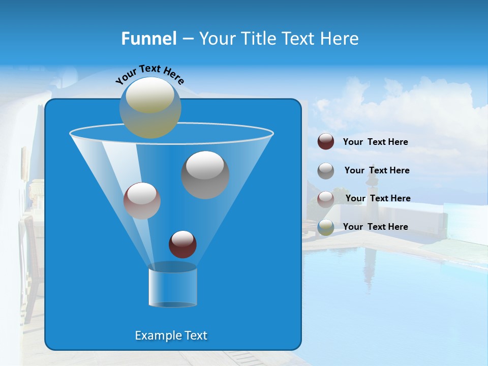 Atlantis Santorini Oia PowerPoint Template