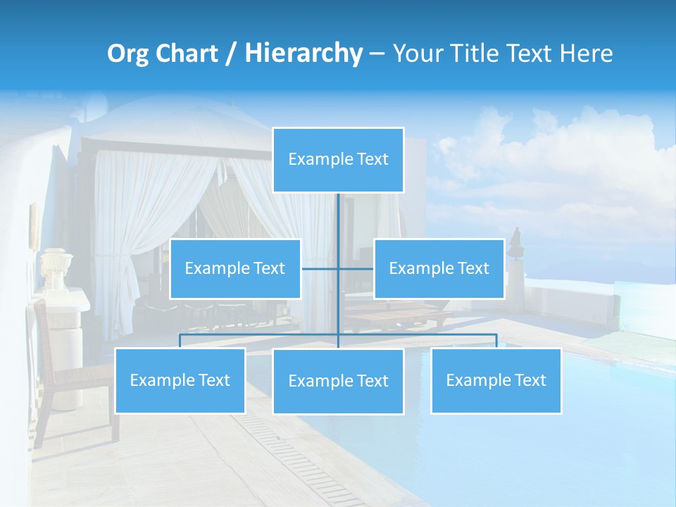Atlantis Santorini Oia PowerPoint Template
