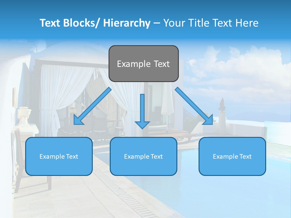 Atlantis Santorini Oia PowerPoint Template